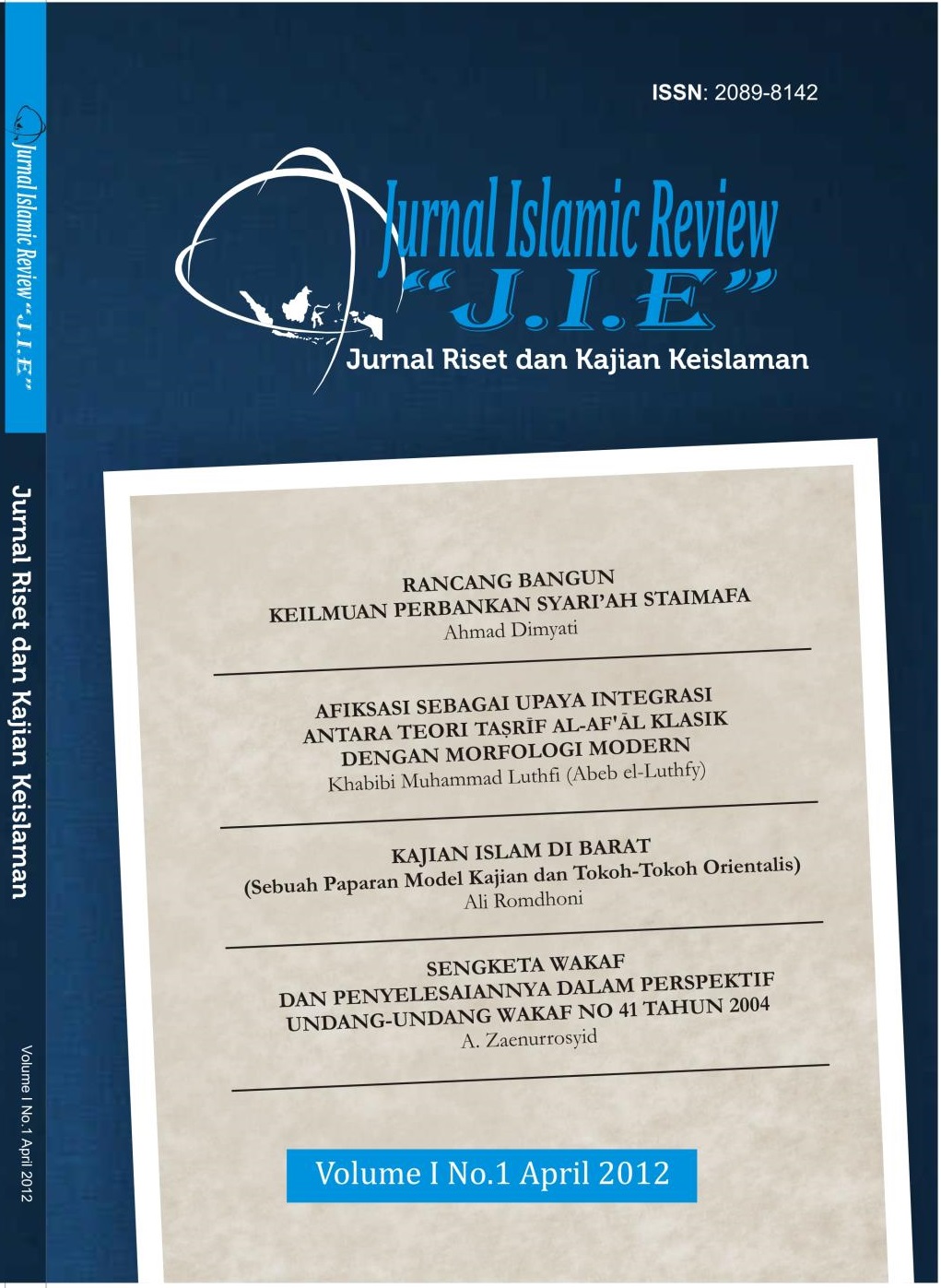 Jurnal Islamic Review IPMAFA Pati